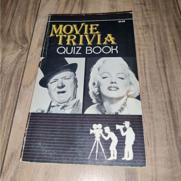 Movie Trivia Quiz Book VTG 1982 Ventura Associates Paperback. - Picture 1 of 5
